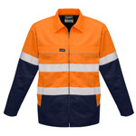 Mens Hi Vis Cotton Drill Jacket