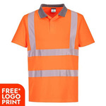 Hi-Vis Polo Short Sleeve Shirt (6 Pack)