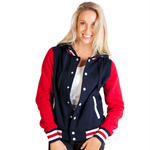 Womens Varsity Jacket & Hood