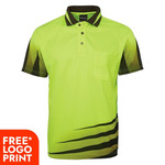 Mens Hi Vis Rippa Sub Polo