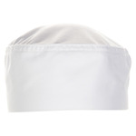Cool Vent Chef Beanie White and Black 