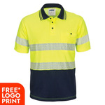 Segment Taped Cotton Backed Polo