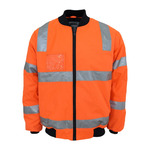 Mens HiVis "Hoop" Pattern Flying Jacket Biomotion Tape