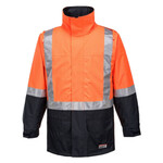Huski Amp Hi-Vis Contrast Rain Jacket