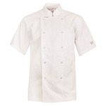 Executive Chef Jacket Short Sleeve Light Weight With Press Studs