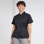 Womens Alfresco Short Sleeve Chef Jacket