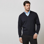 Mens Woolmix Knit Pullover